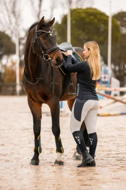 Online Ebba helforsterkede ridebukser med mesh til dame Helforsterkede Ridebukser