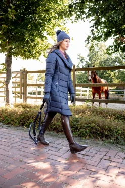 Discount Edith lang vattert kåpe Jakker Og Frakker