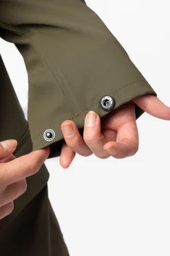 Clearance Elise regnjakke med fôret innside Regntøy|Jakker Og Frakker