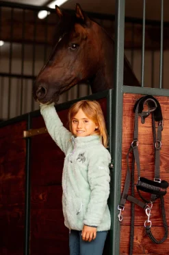 Outlet Elsa Barne fleece-ridejakke Gensere & Fleece