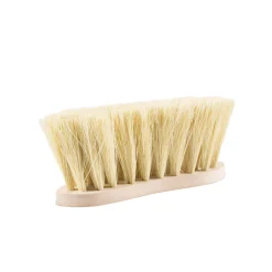 New fast børste med trehåndtak m/naturbust, 8 cm Børster|Strigleutstyr