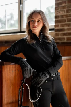 Hot fleecefôrede hansker i PU lær Vinterhansker Til Ridning