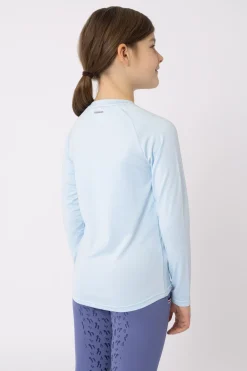 Clearance Flora funksjonell langermet genser til barn Stevne|Skjorter Og Topper