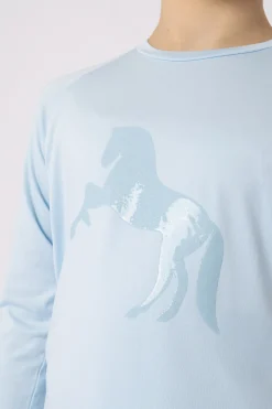 Clearance Flora funksjonell langermet genser til barn Stevne|Skjorter Og Topper