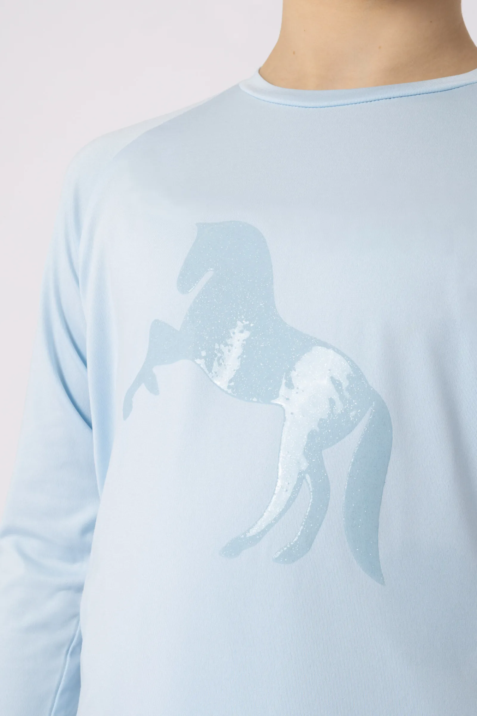 Clearance Flora funksjonell langermet genser til barn Stevne|Skjorter Og Topper