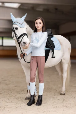 Clearance Flora funksjonell langermet genser til barn Stevne|Skjorter Og Topper