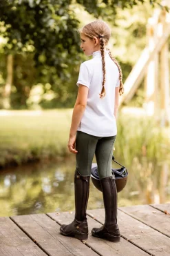 Hot Gillian kompressjonstights, helforsterket, barn Ridetights