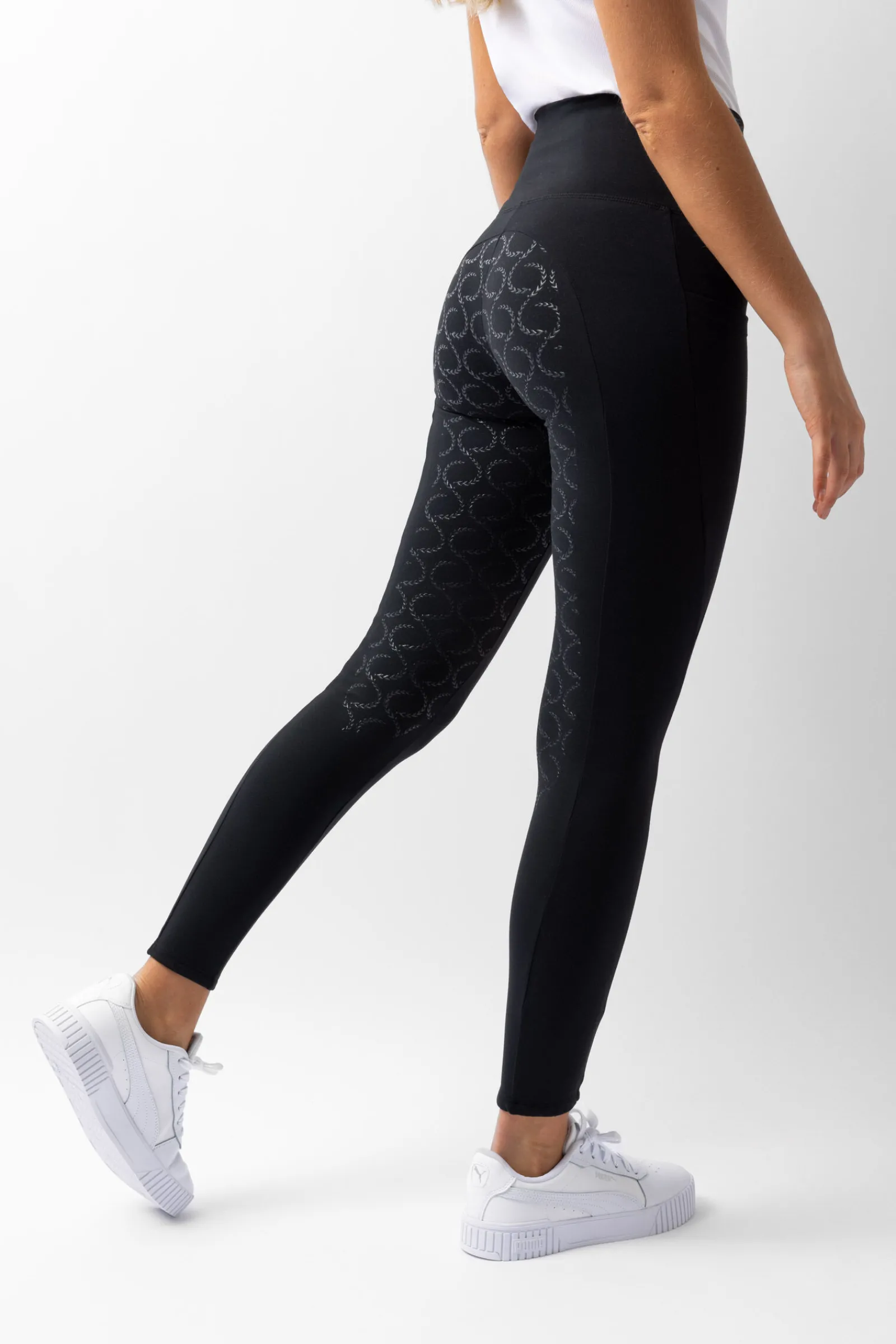 Online Gillian kompressjonstights, helforsterket, dame Ridetights