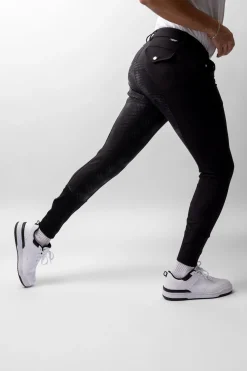 Hot Grand Prix helforsterket ridebukse med silikon, herre Ridebukser Til Herre