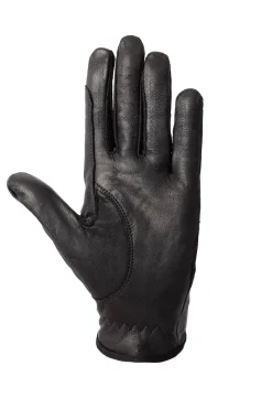 Sale hansker med lær og netting, dame Sommerhansker