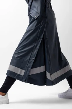 Outlet Hazel lang regnjakke med splitt, dame Regntøy|Jakker Og Frakker