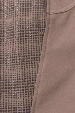 Hot helforsterkede ridebukser med silikon, høyt liv og telefonlomme, dame Helforsterkede Ridebukser