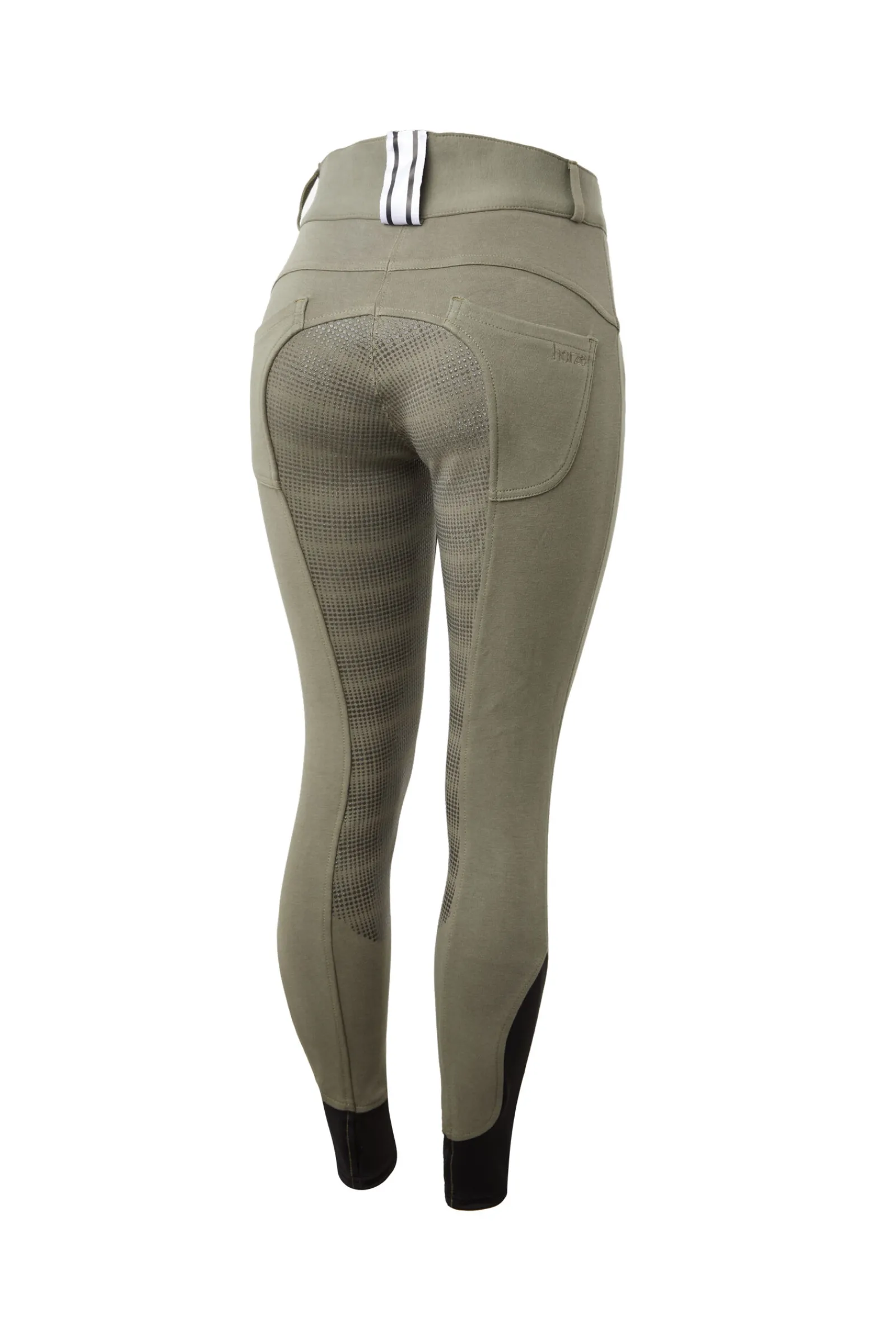 New helforsterkede ridebukser med beltehemper, dame Helforsterkede Ridebukser