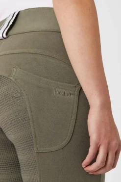 New helforsterkede ridebukser med beltehemper, dame Helforsterkede Ridebukser