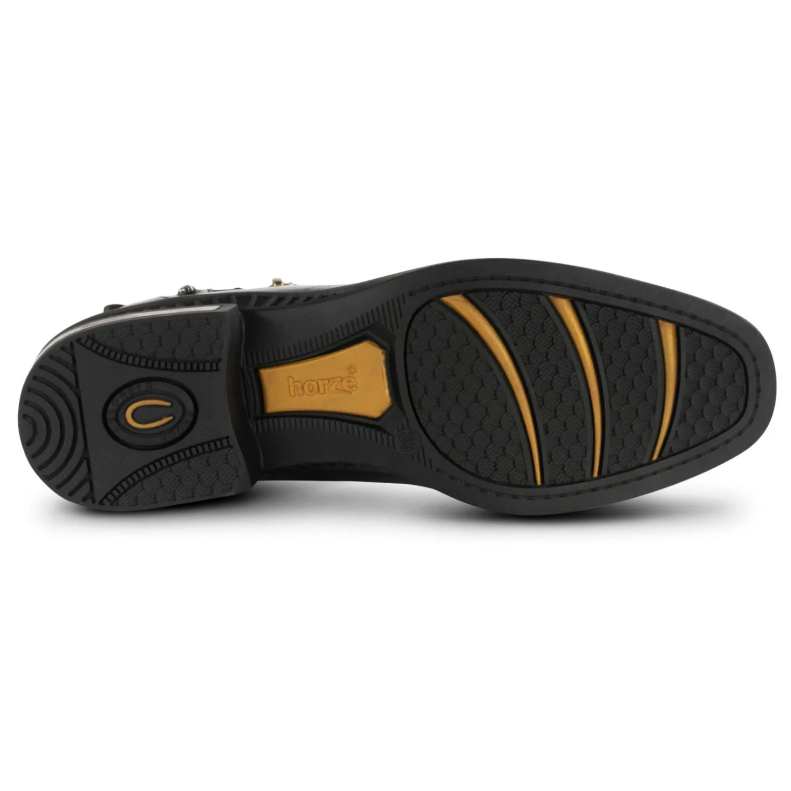 Clearance Highgate stallsko i lær, dame Ridesko Og Jodphurs