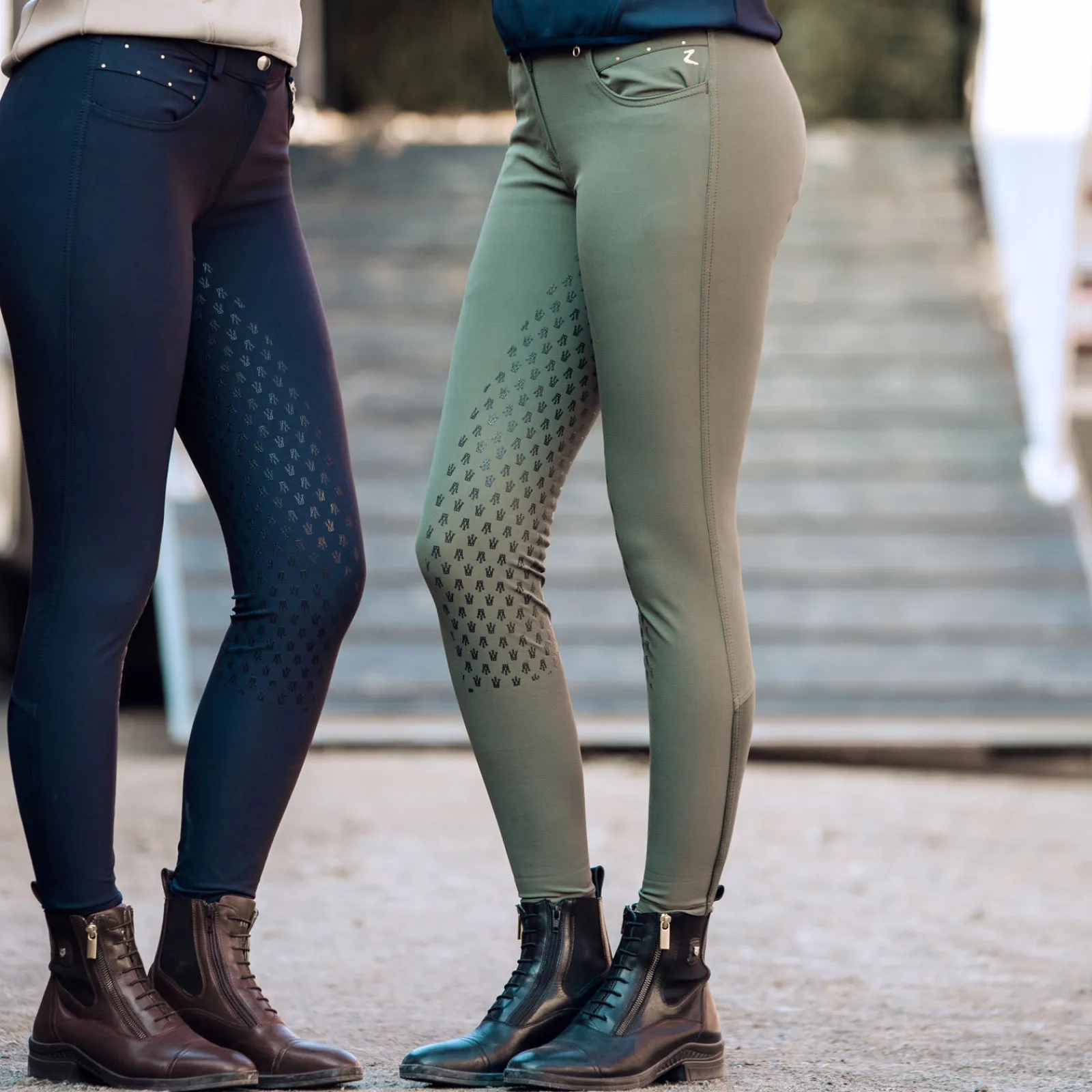 Clearance Highgate stallsko i lær, dame Ridesko Og Jodphurs