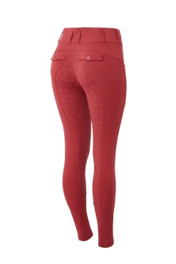 Ingrid helforsterkede vinter-ridebukser med høyt liv til dame Vinterridebukser|Helforsterkede Ridebukser