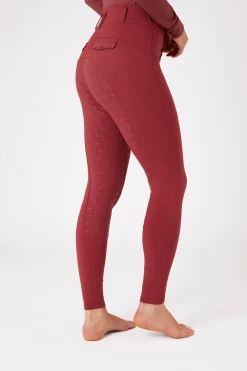 Ingrid helforsterkede vinter-ridebukser med høyt liv til dame Vinterridebukser|Helforsterkede Ridebukser