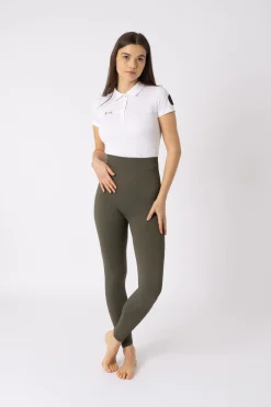 Best Janine sømløse, kneforsterkede ridetights med telefonlomme til dame Ridetights