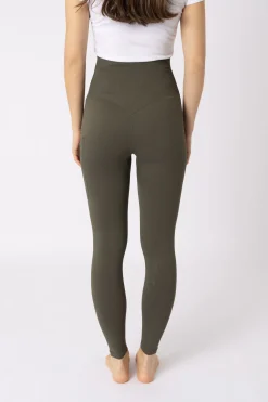 Best Janine sømløse, kneforsterkede ridetights med telefonlomme til dame Ridetights