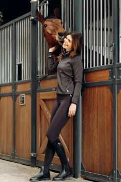 Kaitlin funksjonell treningsskjorte med blomsterkrage, barn Gensere & Fleece