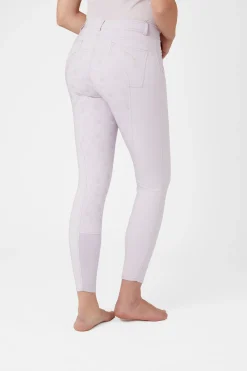 Discount Kaitlin helforsterkede ridebukser med blomsterdetaljer, dame Helforsterkede Ridebukser