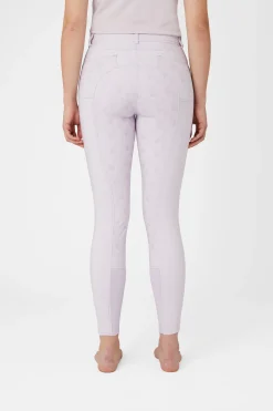 Discount Kaitlin helforsterkede ridebukser med blomsterdetaljer, dame Helforsterkede Ridebukser