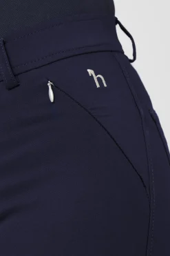 Sale Kaitlin kneforsterkede ridebukser med blomsterdetaljer, dame Kneforsterkede Ridebukser