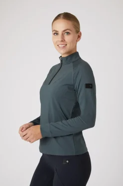 Best Katya treningsskjorte med innside i fleece til dame Skjorter Og Topper