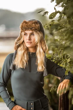 Best Katya treningsskjorte med innside i fleece til dame Skjorter Og Topper