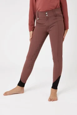 Clearance Leighton Teens helforsterkede ridebukser med silikon og telefonlomme Ridebukser