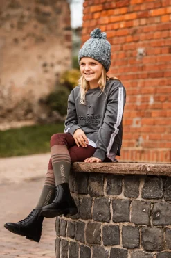 Clearance Leighton Teens strikket lue med fleecefôr Luer & Caps