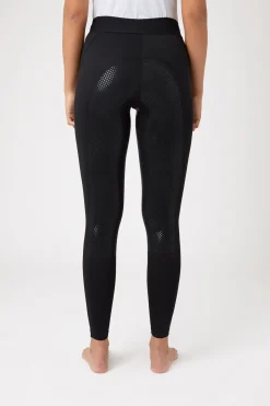 Madison tights, helforsterket med silikon, dame Ridetights