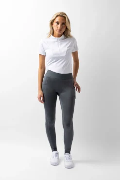 Online Maia helforsterkede ridetights med mobiltelefonlomme Ridetights
