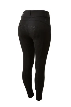 Sale Mia helforsterkede thermo ridebukser med silikon, dame Vinterridebukser