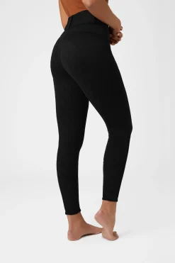 Sale Mia helforsterkede thermo ridebukser med silikon, dame Vinterridebukser