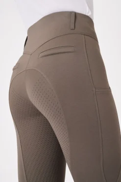 Outlet Mira helforsterkede ridebukser med høyt liv og silikon, dame Nettdrevne Gjerdeapparater & Batteridrevne Gjerdeapparater|Helforsterkede Ridebukser