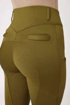 Clearance Mira helforsterkede thermo-ridebukser til dame Vinterridebukser|Helforsterkede Ridebukser