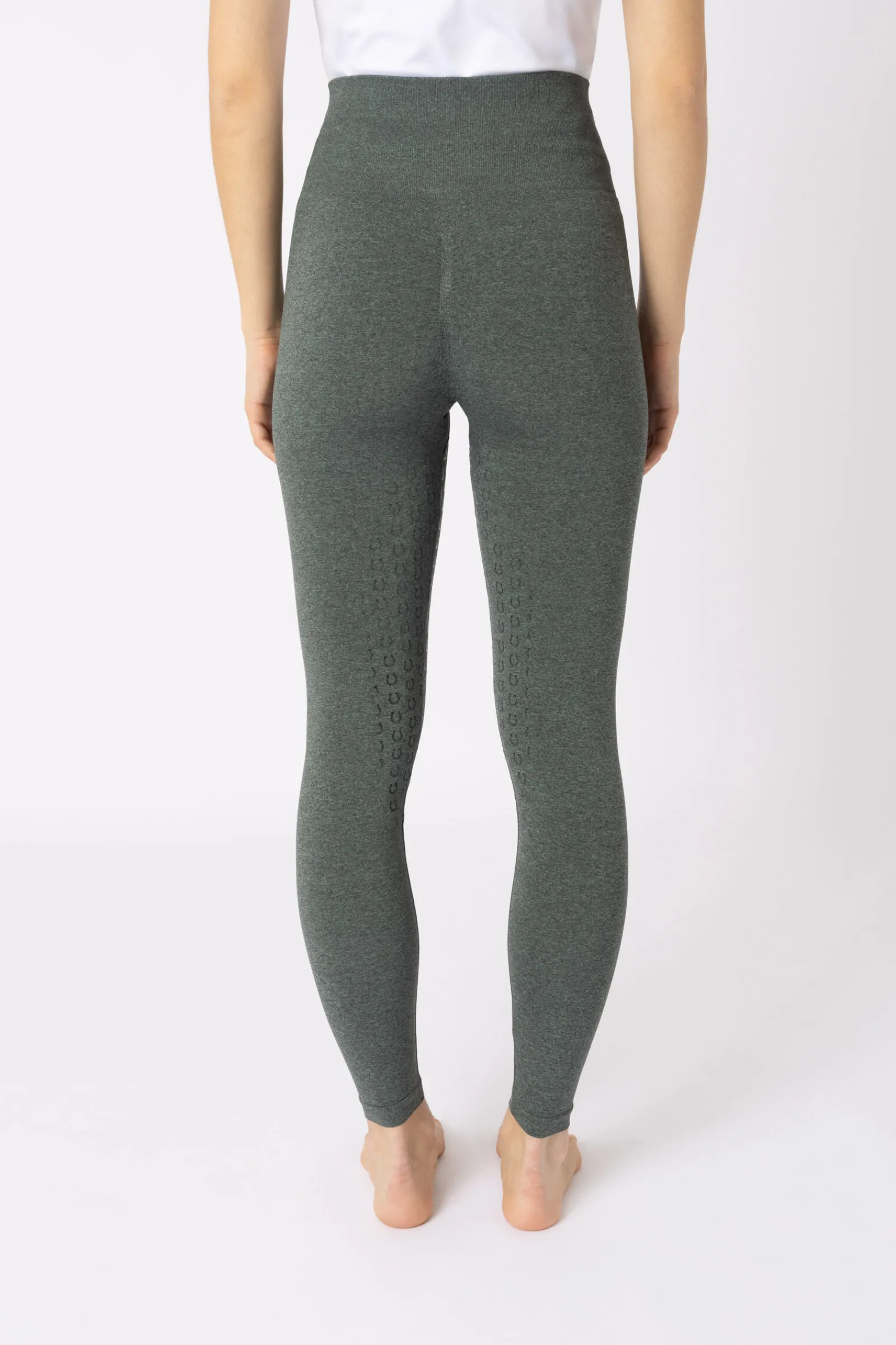 Sale Nessa Sømløse Fullgrip Scrunch Tights Ridetights