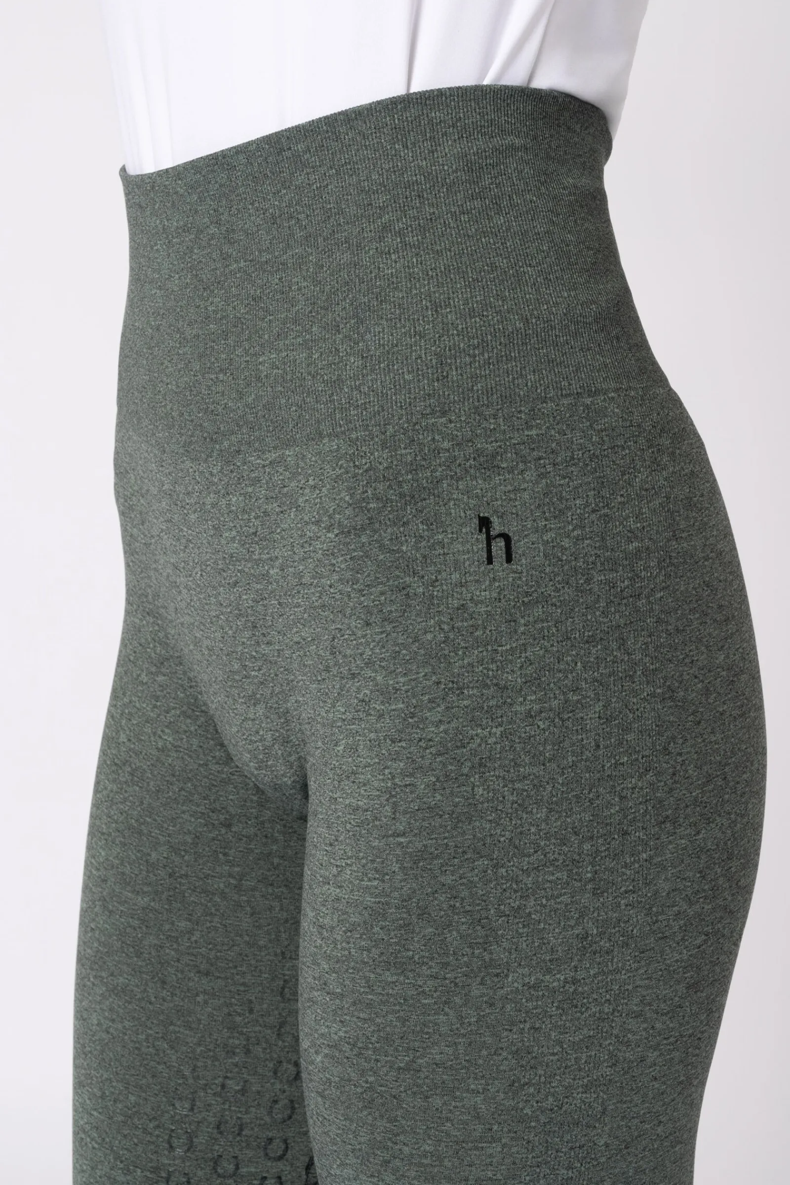 Sale Nessa Sømløse Fullgrip Scrunch Tights Ridetights