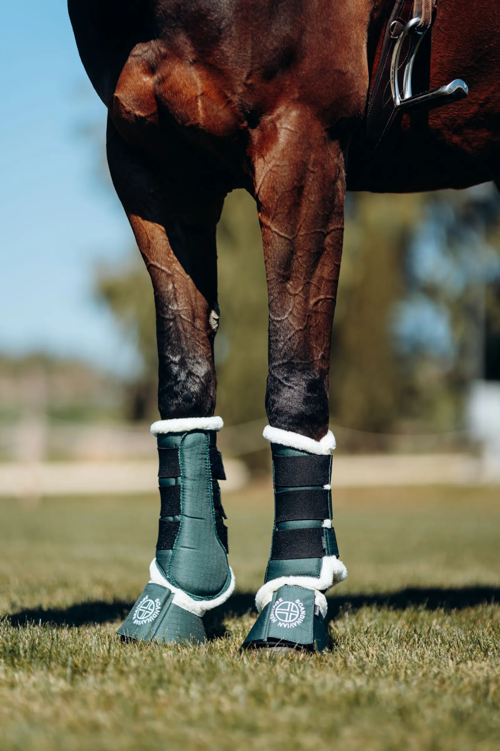 Online Oslo kopper med fuskepels Ponni Belegg|Kopper Til Hest