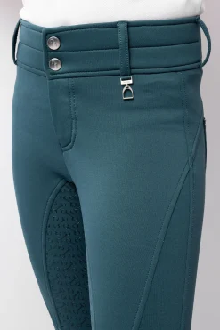 New Rhea helforsterket thermoridebukse med baklommer, barn Ridebukser