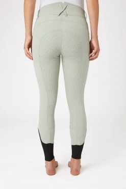 New Ridebukser, lommer med mikrokrystaller, høyt liv, helforsterket med silikon, dame Helforsterkede Ridebukser