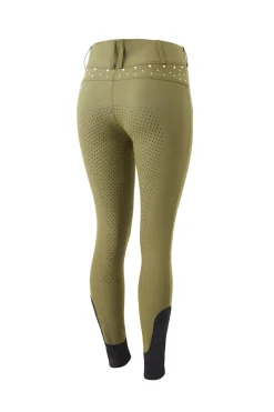 New ridebukser med full grip, høyt liv og krystaller til dame Nettdrevne Gjerdeapparater & Batteridrevne Gjerdeapparater|Helforsterkede Ridebukser
