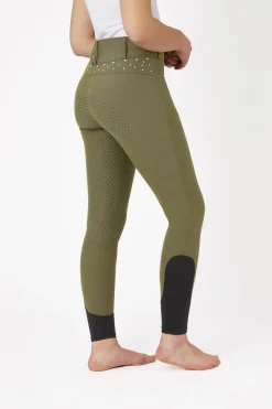 New ridebukser med full grip, høyt liv og krystaller til dame Nettdrevne Gjerdeapparater & Batteridrevne Gjerdeapparater|Helforsterkede Ridebukser