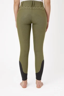 New ridebukser med full grip, høyt liv og krystaller til dame Nettdrevne Gjerdeapparater & Batteridrevne Gjerdeapparater|Helforsterkede Ridebukser