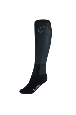 ridesokker med tynt skaft og trykk Ridestrømper