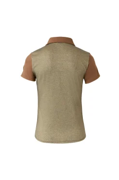 Sagria treningsskjorte med gyllen rygg, dame Skjorter Og Topper