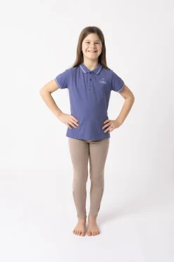 Online Sohra funksjonell poloskjorte til barn Stevne|Skjorter Og Topper