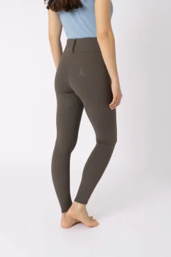 Sale Sophie helforsterket ridebukse med høyt liv til dame Helforsterkede Ridebukser